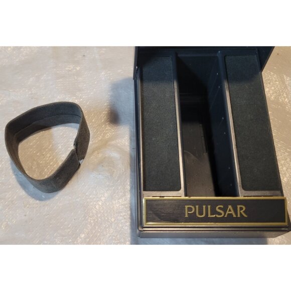 Pulsar Plastic Presentation Box Case Storage Snap Hinge Lid - Vintage - Picture 10 of 13